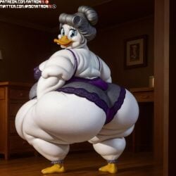 1girls 4k ai_generated anthro ass bbw belly_button bentina_beakley big_ass big_belly cellulite disney duck ducktales fat feet female female_only gilf granny highres hips huge_ass huge_breasts huge_hips large_ass lingerie massive_ass massive_belly massive_breasts massive_thighs matronai_(artist) mature mature_female mature_woman navel obese obese_female old older_female overweight overweight_female patreon patreon_username pinup solo solo_female solo_focus ssbbw stable_diffusion thick_thighs thighs twitter_username wide_hips