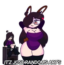 1girls big_breasts bunny_girl character_request fanart female female_only friday_night_funkin friday_night_funkin_mod it'z_jose_randoms_art's twitter_username vade_(themaskedchris)