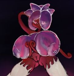 candy clothing dessert female food food_creature goo_creature hair jelly_(food) kokomi_(species) legwear living_candy living_clothes living_clothing lutha not_furry seductive solo stockings tentacle translucent translucent_hair