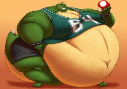 big_belly big_butt big_moobs bowser crown double_chin fat fat_arms fat_ass fat_face fat_legs fat_male fat_tail fat_thighs hyper hyper_belly king_koopa love_handles male male_(only) mario_(series) moobs morbidly_obese morbidly_obese_male mushroom obese obese_male overweight overweight_male silver_stag the_super_mario_bros._super_show! thick_thighs thighs tight_clothes tight_clothing tight_pants tight_shirt