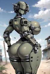 1girls ai_generated android ass assaultron assaultron_(fallout) bethesda_softworks big_ass big_breasts big_butt big_thighs bottom_heavy breasts breasts breasts bust busty chest curvaceous curvy curvy_figure daidouji_(artist) fallout fallout_4 female female_focus female_robot fit fit_female gynoid hips hourglass_figure huge_ass huge_breasts large_ass large_breasts large_butt legs machine machine_girl mechanical one_eye robot robot_girl robot_humanoid thick thick_ass thick_hips thick_legs thick_thighs thighs top_heavy top_heavy_breasts upper_body voluptuous voluptuous_female waist wide_hips