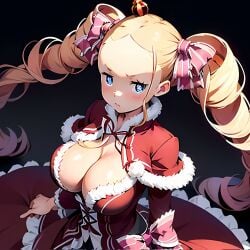 ai_generated beatrice_(re:zero) breasts dress oppai re:zero_kara_hajimeru_isekai_seikatsu