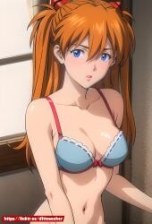 ai_generated asuka_langley_sohryu dittoseeker modeling neon_genesis_evangelion neopn_genesis_evangelion self_upload underwear