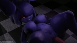 3d animated big_breasts bonfie bonfie_(cryptia) bonfie_(cryptiacurves) bonnie_(cally3d) bonnie_(fnaf) breasts five_nights_at_freddy's fredina's_nightclub furry gusinka human_on_anthro nude nude_female nude_male penis penis_in_pussy sound tagme video