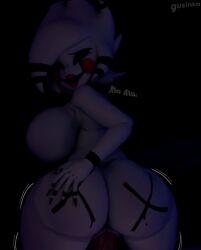 3d ara_ara ass breasts five_nights_at_freddy's fredina's_nightclub gusinka marie_(cally3d) marionette_(fnaf) nude nude_female nude_male penis_riding puppet_(fnaf) riding riding_penis straight tagme text