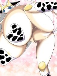 anthro big_breasts breasts cow_suit female female/female huge_breasts hyper hyper_breasts nintendo norio_(pheromosa_times) pheromosa pokémon_(species) pokemon pokemon_(species) solo ultra_beast video_games