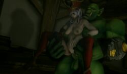 1girls 3d animated blizzard_entertainment female green_skin horde_domination human human_(world_of_warcraft) interspecies interspecies_sex legs_held_open light-skinned_female light_skin male moaning orc orc_(warcraft) orc_male orced penis sally_whitemane sex sexyhazard sound tagme vaginal_penetration vaginal_sex video warcraft white_hair world_of_warcraft