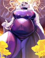 big_breasts breasts chubby female furry huge_breasts inksplot milf tagme thick_thighs toriel undertale wide_hips