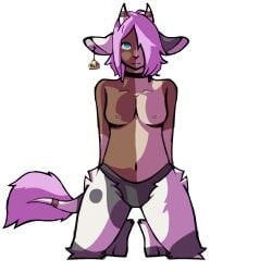 1boy 2024 2d artist_upload belly blue_eyes buldge collar collared color cow_boy cow_ears cow_print cow_tail cowprint cuntboy fur furry_ears furry_tail horns intersex male male_focus male_only mastectomy_scar nipples original original_character paws pink_hair racpurgatory scar scar_on_chest scars_on_chest self_upload solo_male suggestive suggestive_gesture suggestive_look suggestive_pose suggestive_posing suggestive_smile tagme thick_thighs underwear underwear_only vitiligo