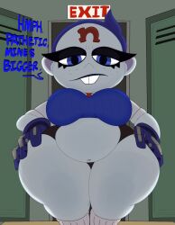 1girls artist_request big_ass big_belly big_breasts big_butt big_tits crash_(series) female huge_ass huge_butt looking_at_viewer nina_cortex talking thick_thighs