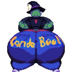 1girls animated back_view bouncing_ass gardevoir huge_ass oc original_character pixel_art pokemon pokemon_(species) testtheasshunter21 text thick_thighs vanessa_(zer0264)