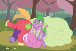 ahe_gao anthro ass balls big_balls big_macintosh_(mlp) big_penis cock_vore cum cutie_mark dragon earth_pony equid equine fangs friendship_is_magic hasbro hooves horse huge_balls huge_cock hyper hyper_balls hyper_genitalia hyper_penis larger_prey male male/male mammal my_little_pony open_mouth penile penis pony pupils red_body red_fur roco slit_pupils smaller_pred spike_(mlp) spikes tail tongue tongue_out vore