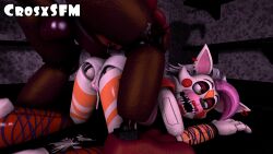 1boy 1boy1girl 1girls after_sex ahe_gao anal anal_insertion anal_sex blue_eyes bunny_boy crosx_sfm crosxsfm cum cum_drip cum_in_ass cum_inside five_nights_at_freddy's five_nights_at_freddy's:_security_breach glamrock_mangle penetration penis penis_out purple_skin sex spring_bonnie spring_bonnie_(fnaf) wolf_girl yellow_eyes