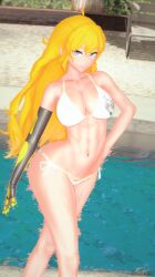 yang xiao long from rwby by arrancon
