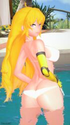 yang xiao long from rwby by arrancon