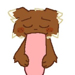 animal_genitalia animal_penis animated blush brown_body brown_fur duo felid feline feline_genitalia feline_penis fellatio fur genitals low_res male male/male mammal mocha_(zowtie) oral penile penis sex thumbnail zowtie