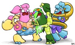 4futas big_blue_bubble futa_gangbang hoola my_singing_monsters my_singing_monsters:_dawn_of_fire pomily pompom_(my_singing_monsters) rooba sooza tagme