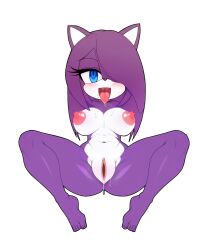 1girls ai_generated animal_nose anthro anthro_only big_breasts big_nipples blue_eyes blush blush blushing_at_viewer breasts cat_ears edit edited feet female female female_focus female_only full_body furry furry_female furry_only girl hair_over_eye hair_over_one_eye large_breasts large_nipples large_thighs legs long_hair looking_at_viewer mobian mobian_(species) mouth navel nude nude_female on_back open_mouth open_mouth open_pussy open_smile puffy_nipples purple_body purple_fur purple_hair purple_skin pussy pussy_juice pussy_juice_drip pussy_juice_trail saliva saliva_on_tongue saliva_trail sitting solo solo_female spread_legs sticker tayasse_uco tongue tongue_out transparent_background two_tone_body two_tone_skin uncensored white_belly white_fur white_stomach