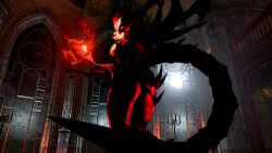 demon_girl diablo diablo_(character) diablo_3 female_only monster_girl nightmare_waifu prime_evil_diablo saimon source_filmmaker video_games