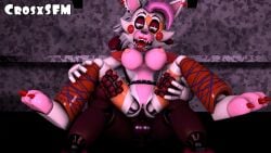 1boy 1boy1girl 1girls ahe_gao anal anal_insertion anal_sex blue_eyes bunny_boy crosxsfm five_nights_at_freddy's five_nights_at_freddy's:_security_breach glamrock_mangle penetration penis penis_in_ass penis_inside purple_skin sex spring_bonnie spring_bonnie_(fnaf) straight wolf_girl yellow_eyes