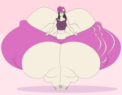 1girls ass_bigger_than_body ass_bigger_than_head ass_bigger_than_torso big_breasts chill colossal_ass enormous_ass hyper hyper_ass hyper_thighs implied_ass_cleavage long_hair looking_at_viewer massive_ass meat_wall_(body_type) solo_female tagme thick_thighs winterwarning