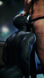 2boys 3d 3d_model carlos_oliveira dark-skinned_male dark_skin gay gay_blowjob gay_oral gay_sex gaymer93 ggaymer93 male/male male_focus male_only male_pov melanin oral oral_insertion oral_sex resident_evil resident_evil_3 resident_evil_3_remake tan_skin tan_skinned_male tyrell_patrick