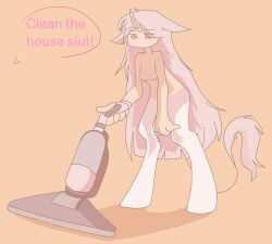 animator artist big_ass big_breasts big_butt housewife long_hair maid pastel_flurry pastelflurry slave slavegirl slut speech_bubble unicorn vacuum youtube