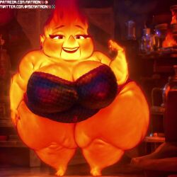 1girls 4k ai_generated areola areolae ass bbw belly belly_button big_belly big_breasts bottom_heavy breasts chubby chubby_female cinder_lumen disney elderly_female elemental elemental_(pixar) elemental_creature elemental_humanoid fat fat_ass fat_butt female female_only fire fire_creature fire_elemental glowing glowing_body highres hips huge_belly huge_breasts huge_butt humanoid large_breasts massive_ass massive_breasts massive_butt massive_thighs matronai_(artist) mature mature_female mature_woman milf morbidly_obese morbidly_obese_female navel nipples not_furry obese obese_female older_female orange_body overweight overweight_female patreon patreon_username pinup pixar solo solo_female solo_focus ssbbw stable_diffusion thick thick_arms thick_ass thick_hips thick_legs thick_thighs thighs twitter_username wide_hips