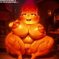 1girls 4k ai_generated areola areolae ass bbw belly belly_button big_belly big_breasts bottom_heavy breasts chubby chubby_female cinder_lumen disney elderly_female elemental elemental_(pixar) elemental_creature elemental_humanoid fat fat_ass fat_butt female female_only fire fire_creature fire_elemental glowing glowing_body highres hips huge_belly huge_breasts huge_butt humanoid large_breasts massive_ass massive_breasts massive_butt massive_thighs matronai_(artist) mature mature_female mature_woman milf morbidly_obese morbidly_obese_female navel nipples not_furry obese obese_female older_female orange_body overweight overweight_female patreon patreon_username pinup pixar solo solo_female solo_focus ssbbw stable_diffusion thick thick_arms thick_ass thick_hips thick_legs thick_thighs thighs twitter_username wide_hips