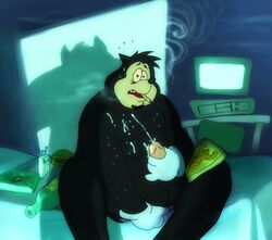 blazingcheeks goof_troop male_only pete_(disney) peter_pete_sr. pj_(goof_troop) tagme