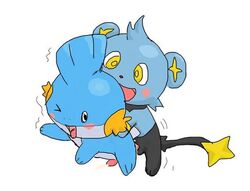blush color cum feral fur insertion interspecies male male_only mudkip multiple_males nude penis pokemon pokemon_(species) sex shinx tagme yaoi