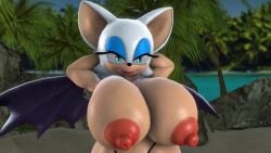 1girls 3d 3d_model animated beach big_ass big_breasts bikini bikini_bottom bottomwear female female_only huge_breasts ironhawk loop mobian mobian_(species) mobian_bat mp4 naked nude rouge_the_bat sega shaking_breasts sideass solo solo_female sonic_(series) sonic_adventure_2 sonic_the_hedgehog_(series) sound tagme topless video