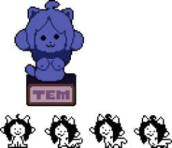 2d accurate_art_style color female j_d_ nude pixel_art sprite sprite_sheet statue tagme temmie temmie_(undertale) transparent_background undertale undertale_(series)