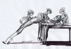 batgirl bondage doll drawing fondling_breast tdkev