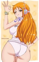 big_butt butt egghead elpipe3000 female female_only looking_at_viewer nami one_piece post-timeskip sideboob solo