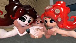 3d 3d_(artwork) cum futanari katie kiera kolin octoling octoling_girl penis s3cret_str1ker splatoon splatoon_2 splatoon_3 torture