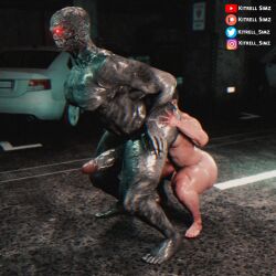 1human 1monster 2boys 3d 3d_model anal_licking anilingus big_ass big_butt bubble_ass bubble_butt caked_up capcom chris_redfield desperation dom/sub dominant_monster dominant_villain eating_ass eating_butt forced_sex gay gay_anal gay_sex hero_in_trouble human_sub interspecies interspecies_domination kitrell_simz male monster_cock monster_on_human muscles muscular muscular_male obedience obedient_sub parking_garage parking_lot police_car red_eyes regenerator_(resident_evil) resident_evil resident_evil_4 resident_evil_4_remake resident_evil_8:_village scary_face scary_sex sharp_teeth squatting submissive submissive_hero submissive_human submissive_male submitting_to_enemy survival villain_on_hero white_car