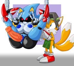 bimbofication body_modification dildo genderswap_(mtf) gynoid hacked metal_sonic metal_sonique mind_control robot_girl sexbot shinmayjay sonic_(series) sonic_the_hedgehog_(series) tails