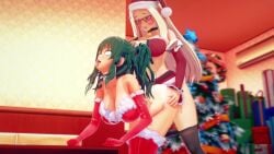 3d adult_swim ambiguous_penetration animated audible_creampie bimbo christmas creampie cum cum_inside eight69 female female_deku front_view futa_on_female futanari izuku_midoriya mount_lady my_hero_academia older_futa_and_younger_girl older_futanari older_penetrating_younger rule_63 self_upload sex_from_behind sex_sounds sound tagme toonami twintails unwanted_creampie video younger_female yuu_takeyama