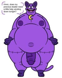 anthro anthro_on_anthro anthro_only catnap catnap_(poppy_playtime) critters_(poppy_playtime) domestic_cat feline feline furry_only fusion_duck no_humans poppy_playtime poppy_playtime_(chapter_3) purple_fur purple_skin sex smiling_critters tagme