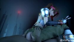 3d animated armor ass brown_hair cum_in_pussy dnnsfw final_fantasy final_fantasy_vii final_fantasy_vii_remake hair_band hand_on_butt headband jessie_rasberry looking_at_viewer metal_armor no_sound penis pleasure_face ponytail reverse_cowgirl_position sex source_filmmaker square_enix tagme torn_clothes torn_pants v_sign vaginal_penetration vaginal_sex video