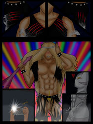 2021 2boys abs aqua_regia_arts big_balls blonde_hair blush camera cum cum_drip dexter's_laboratory erection erection_under_clothes foreskin gay guitar justice_friends long_hair male_only muscular_male necklace pecs pectorals pubic_hair six_pack tagme torn_clothes uncircumcised val_hallen veiny_penis white_tiger white_tiger_(justice_friends) yaoi