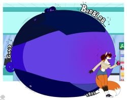 blueberry_inflation day_tripper_guy sunken_limbs tagme thick_thighs wide_hips