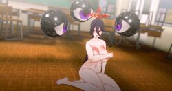 3d 3d_(artwork) blue_archive brainwashing breast_expansion bulge enemy_conversion female goo_transformation hasumi_(blue_archive) huge_breasts kuromaru_(mugen) latex_transformation m.u.g.e.n next_yucoru_s post_transformation transformation