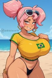 janet (brawl stars) fan art
