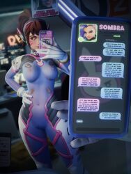 d.va from overwatch by rhywlad