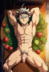 asta (black clover) from black clover by hawkchan99