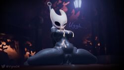 3d 3d_(artwork) annoyed annoyed_expression belly big_breasts big_thighs blender blender_(software) blender_eevee chubby chubby_female cum cum_on_body cum_on_breasts cum_on_face dark_skin dark_skinned_female dialogue drooping_breasts fat_pussy fat_rolls hollow_knight hollow_knight:_silksong hornet_(hollow_knight) kneeling kneeling_female kneeling_on_ground nude nude_female pussy pussy_juice pussy_juice_drip pussy_lips silksong sitting sitting_on_floor solo solo_female solo_focus sweat sweating sweaty sweaty_body thick_thighs vyne