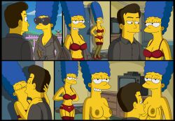 affair cheating cheating_wife marge_simpson tagme the_simpsons