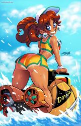 princess daisy from mario (series) by darkereve